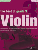 The Best of Grade 3 Violin BK/CD cover